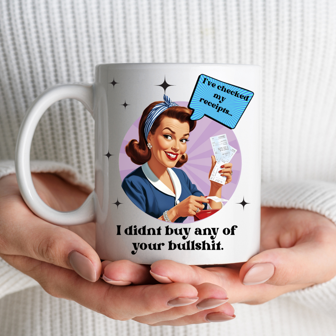 Novelty Mugs | Vintage Housewife Collection