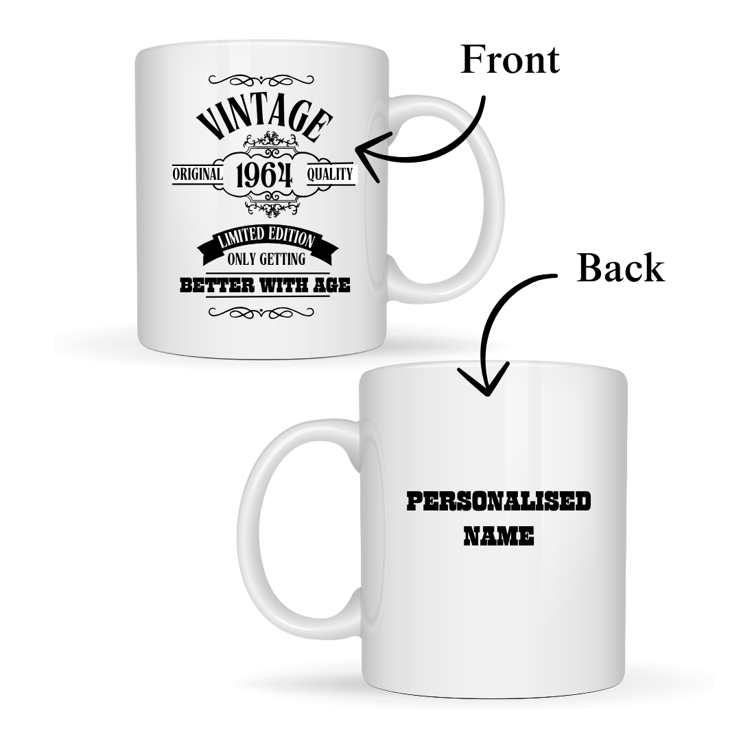 Vintage Birthday Mug