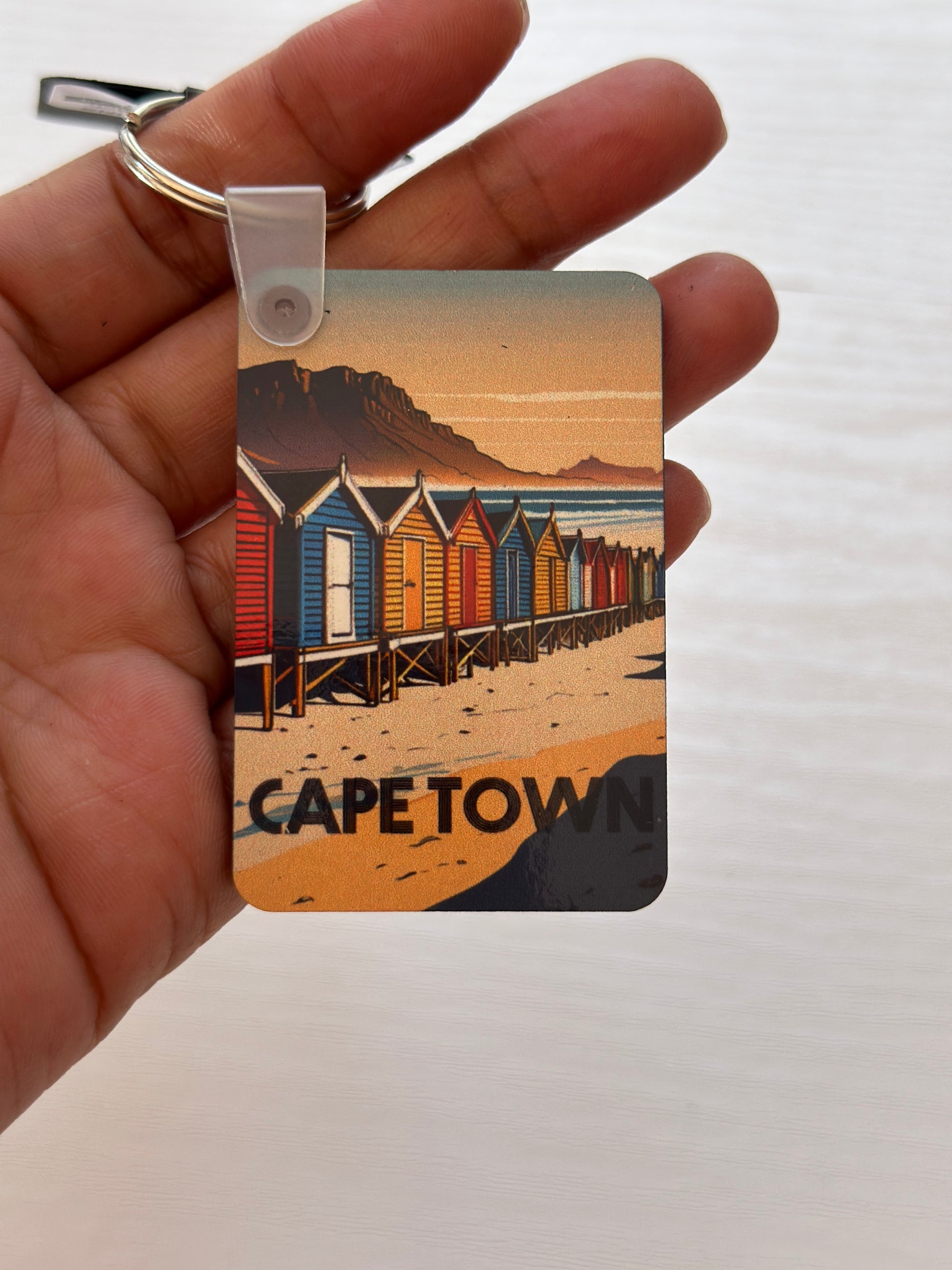 Funny novelty keychain with quote – South African handmade gift muizenberg