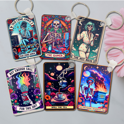 Novelty Tarot Keychains