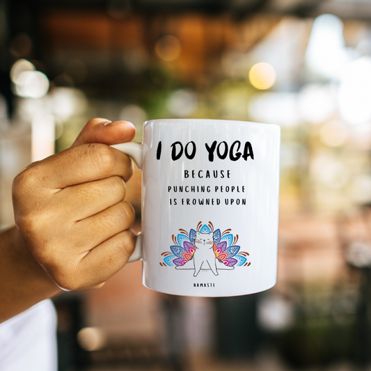 Novelty Mug | I Do Yoga