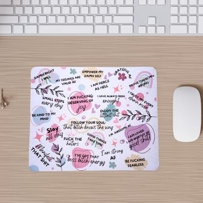 Affirmation Mouse Pads | Self-Care | Sassy | Boss Babe