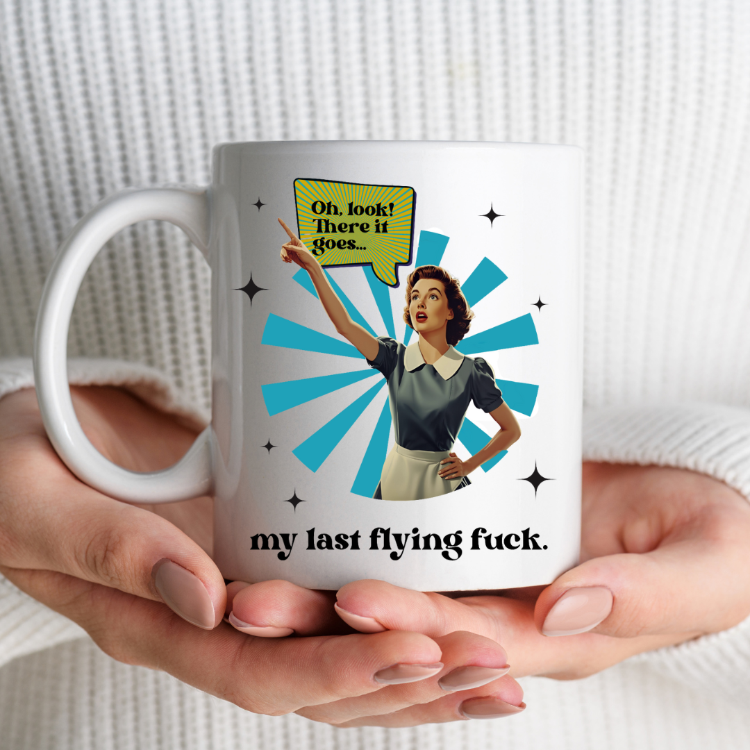 Novelty Mugs | Vintage Housewife Collection
