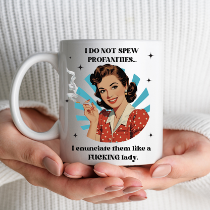 Novelty Mugs | Vintage Housewife Collection