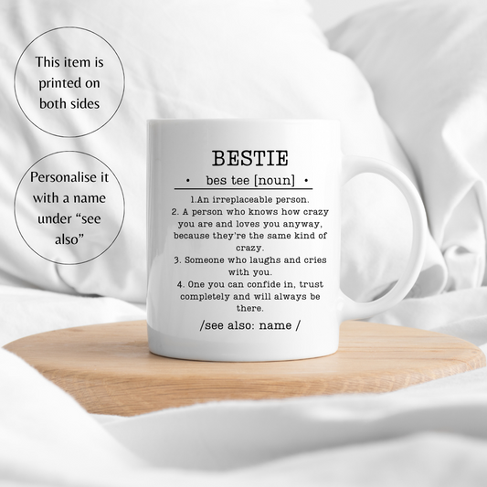 Bestie definition mug