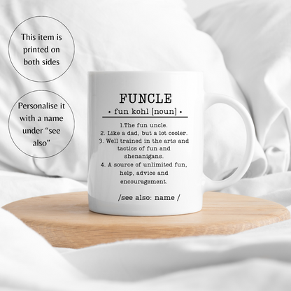 Funcle definition mug