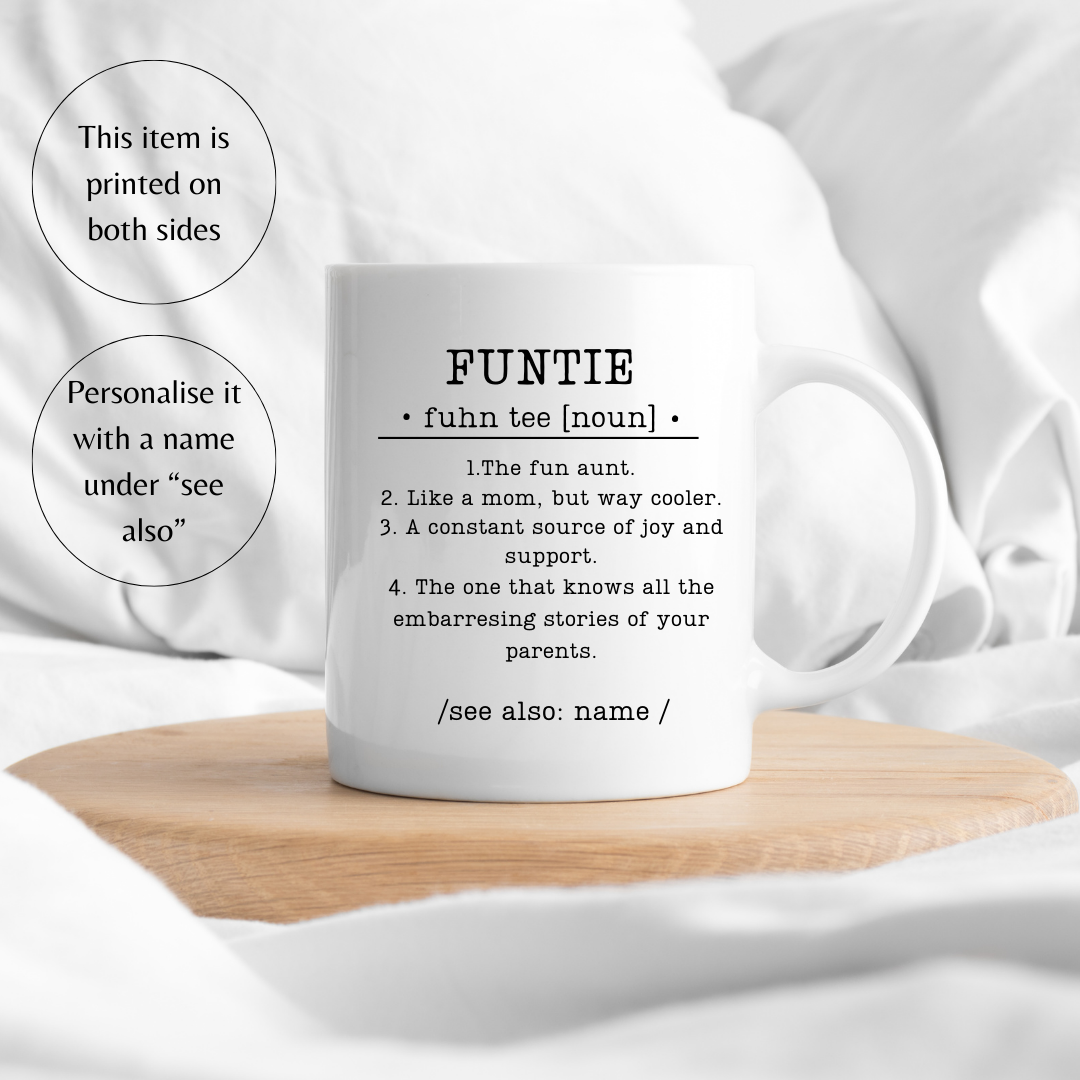 funtie definition mug